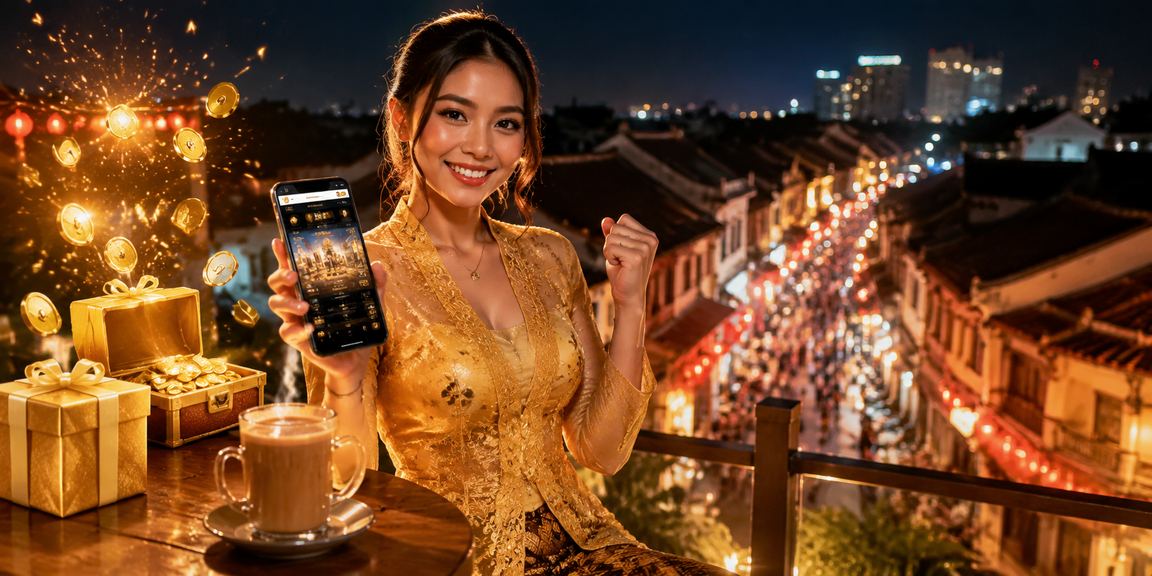 Pemenang VIP bonus di Melaka dengan suasana budaya kebaya tempatan