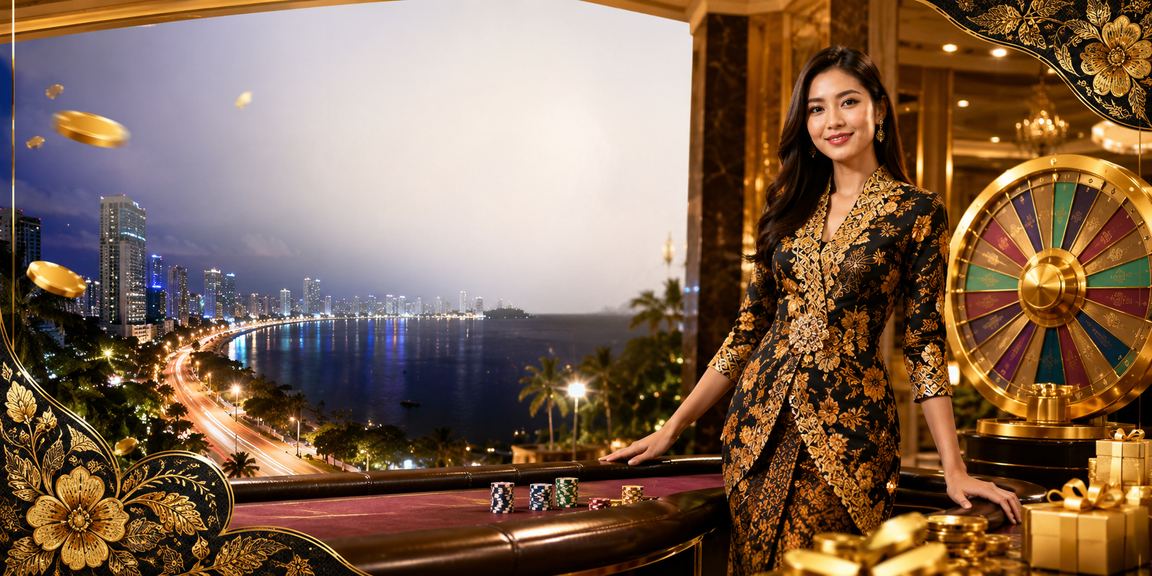 Cabutan bertuah di Pulau Pinang dengan suasana batik tempatan sempena promosi livesports088